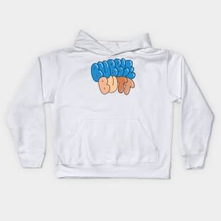 Bubble Butt - Major Lazer lyric video motif - adonitology Kids Hoodie